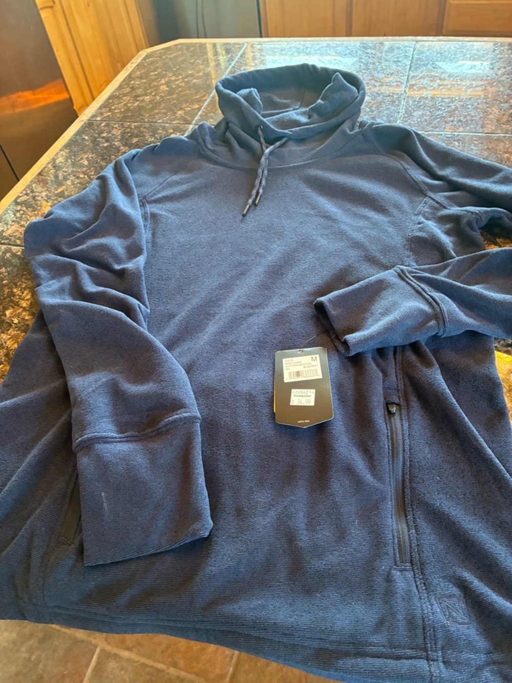 Women’s Navy Blue Fleece Pullover Noble Outfitters